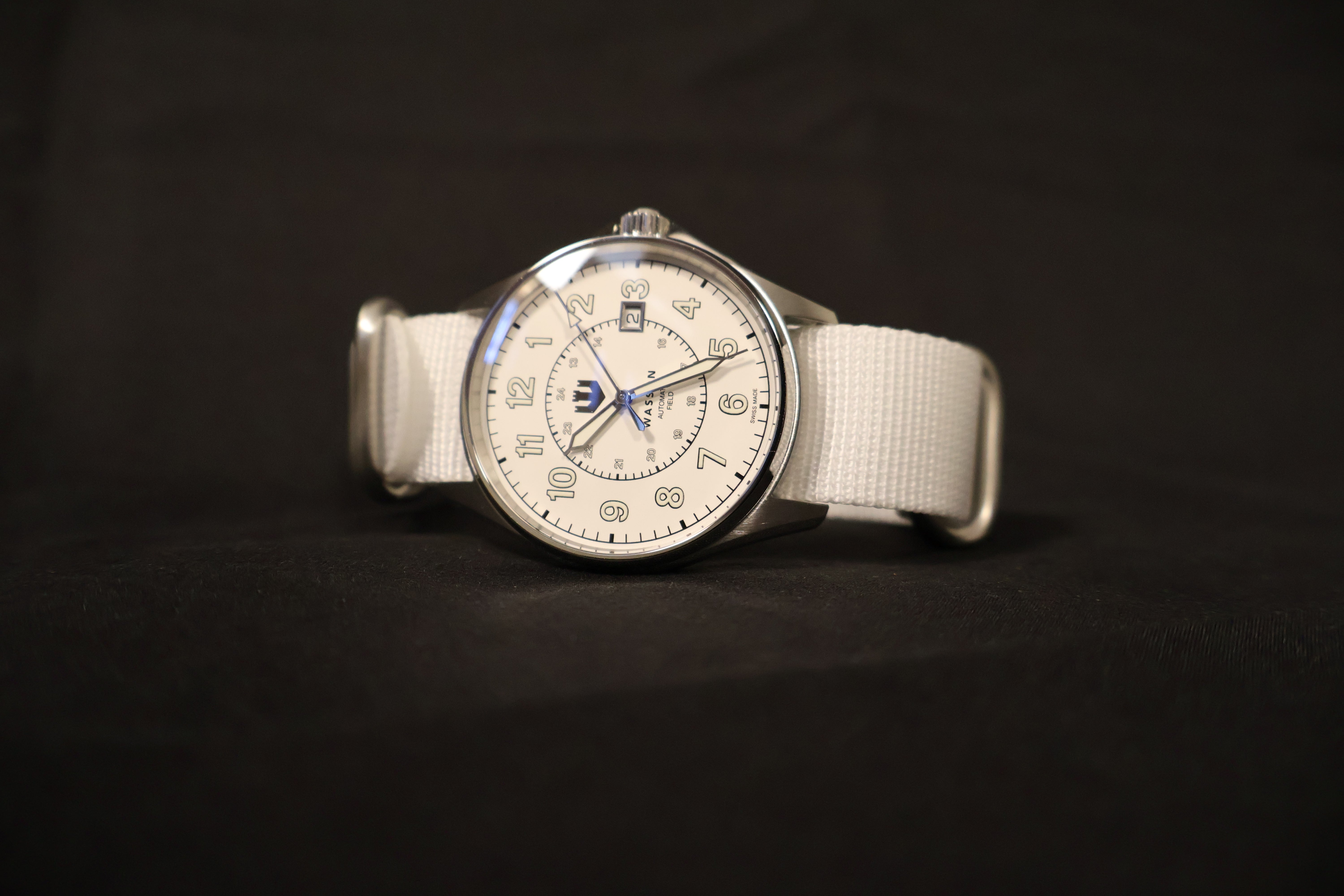 White ZULU Nylon Strap