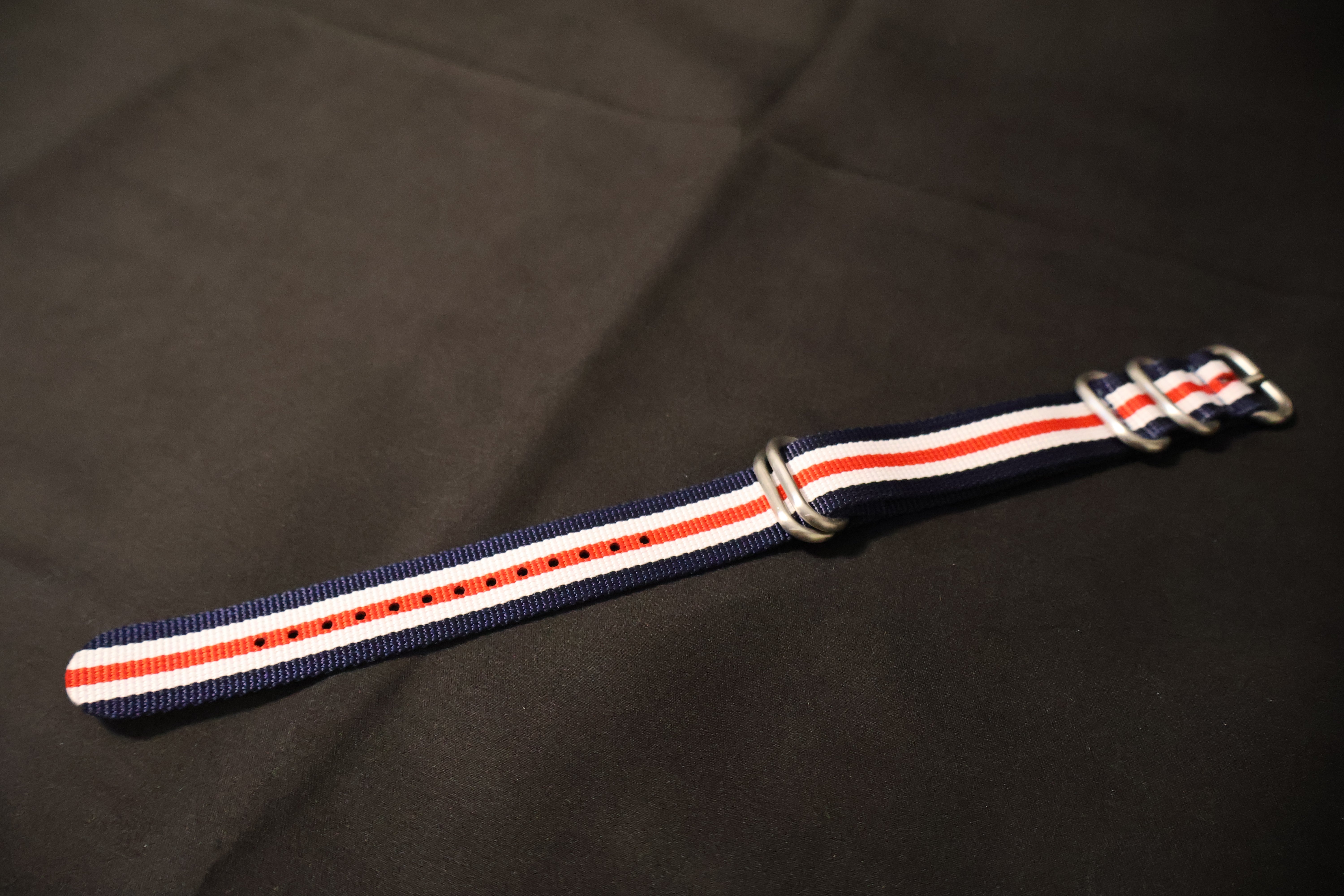 Red, White, and Blue ZULU Nylon Strap