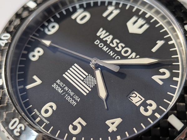 Why is the US Flag on the DOMINION Dive Watch Backwards?