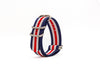 Red, White, and Blue ZULU Nylon Strap
