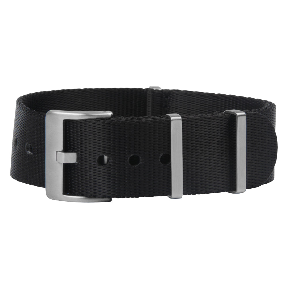 Black NATO Nylon Strap - 20mm