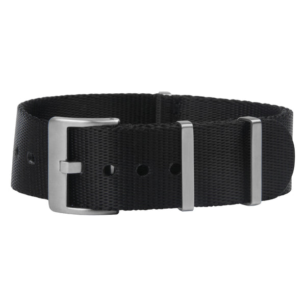 Black NATO Nylon Strap - 20mm