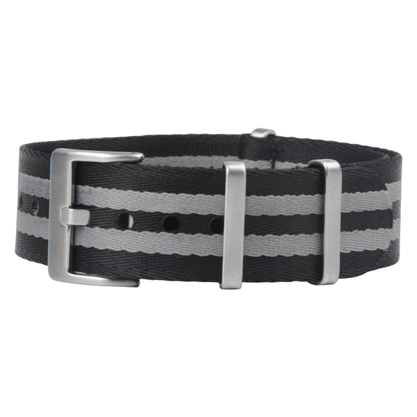 Black and Gray NATO Nylon Strap - 20mm