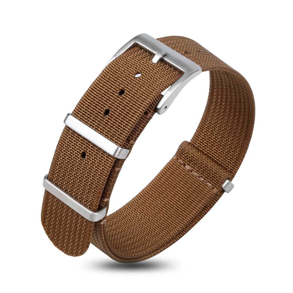 Brown NATO Nylon Strap - 20mm