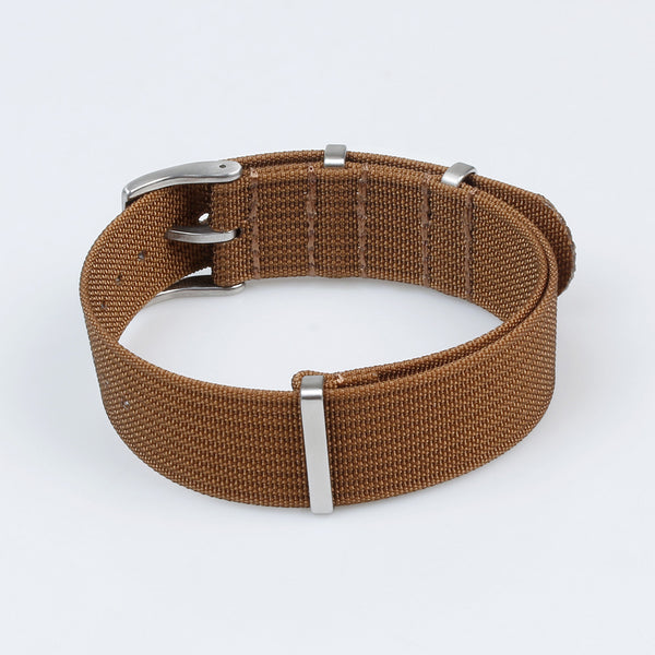 Brown NATO Nylon Strap - 20mm