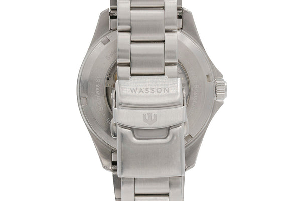 Wasson Automatic Field Watch - Limited Edition Maroon Dial