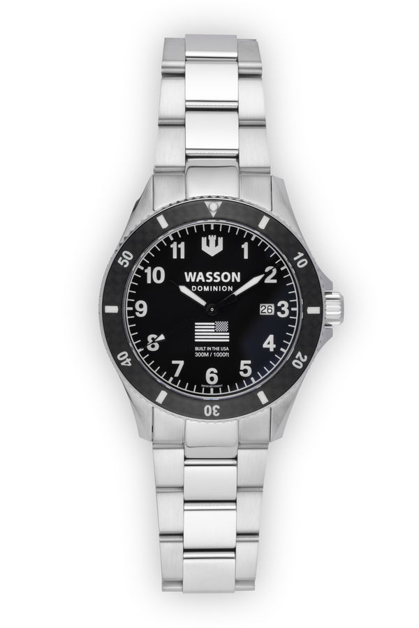 DOMINION Dive Watch (Gen. 1:28) - BLACK