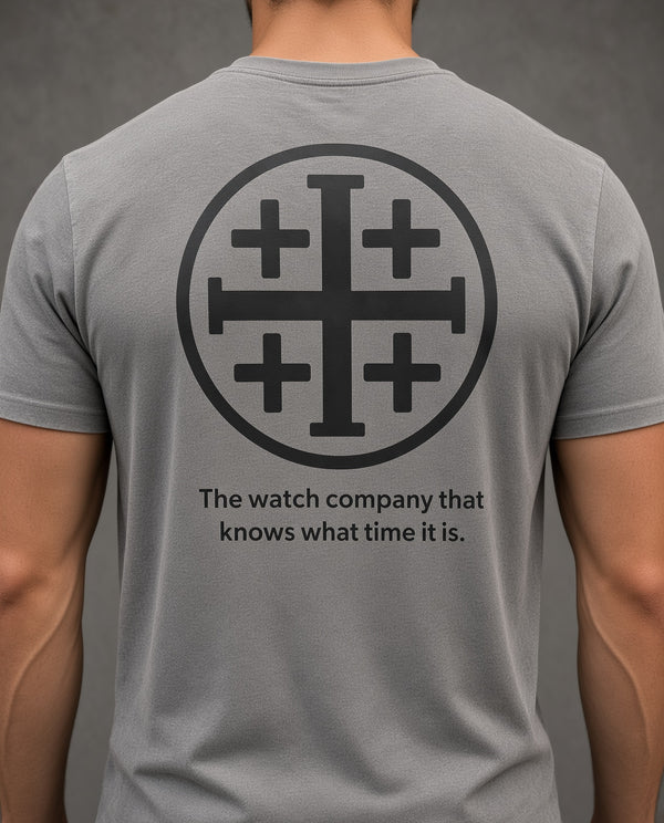 Jerusalem Cross "Know What Time it Is" T-Shirt