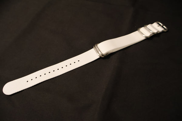 White ZULU Nylon Strap