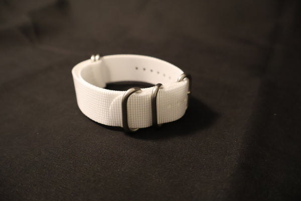 White ZULU Nylon Strap