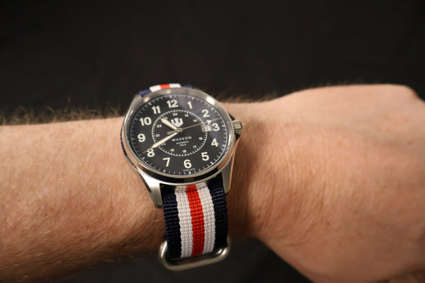 Automatic Field Watch - Micah 6:8 - BLACK DIAL