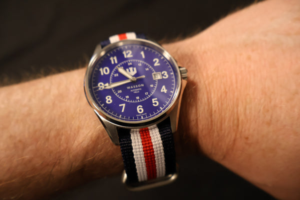 Red, White, and Blue ZULU Nylon Strap