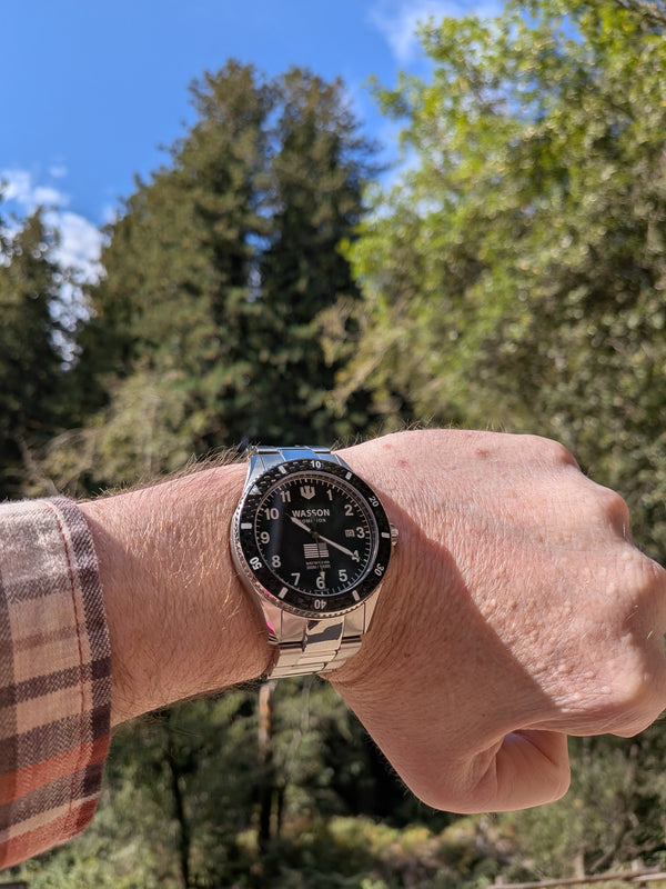 DOMINION Dive Watch (Gen. 1:28) - BLACK