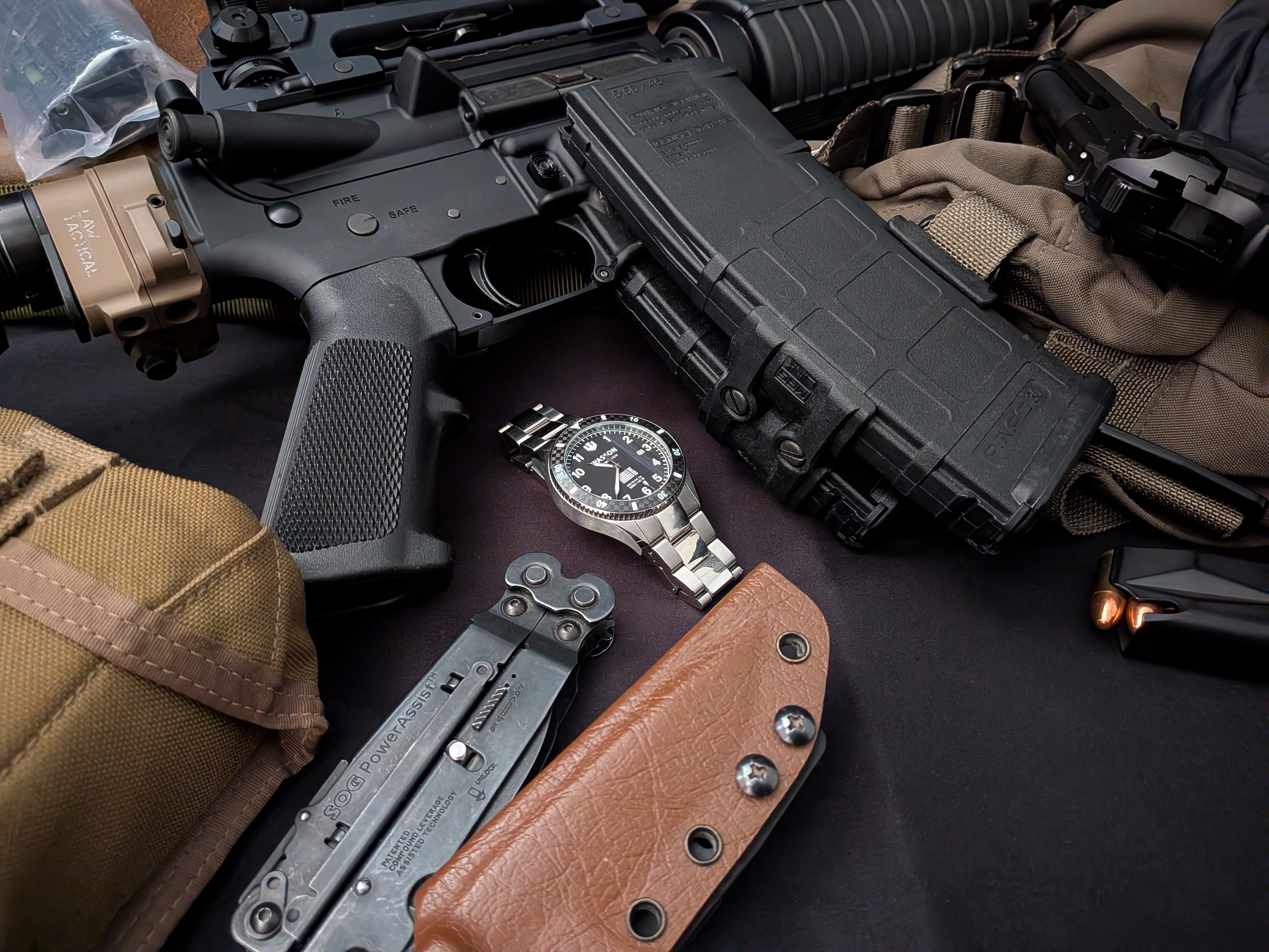 DOMINION Dive Watch (Gen. 1:28) - BLACK