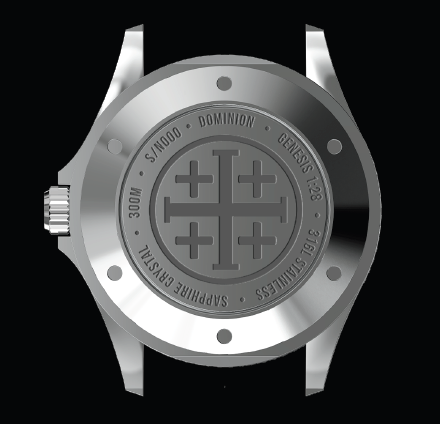 DOMINION Dive Watch (Gen. 1:28) - BLACK