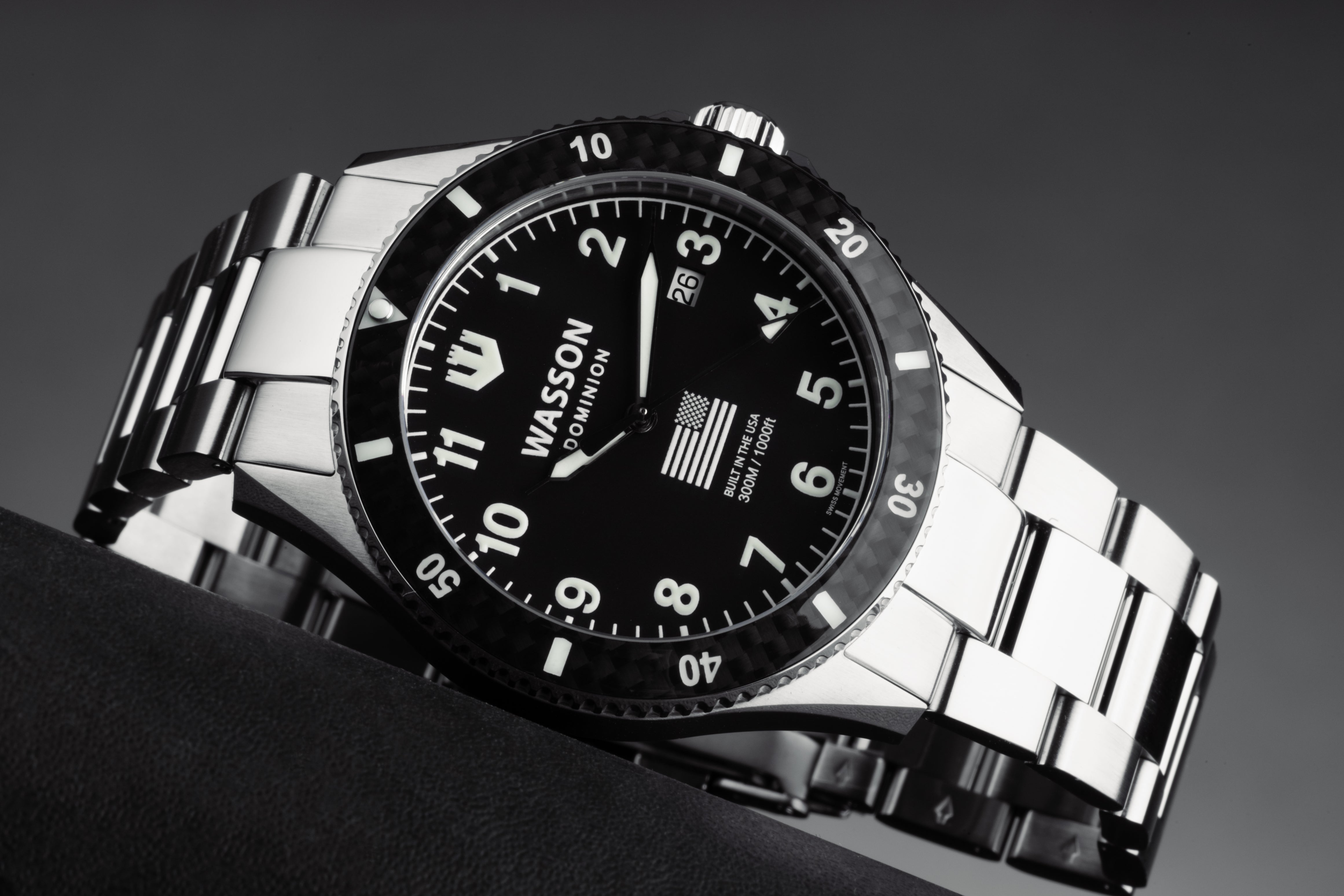 DOMINION Dive Watch (Gen. 1:28) - BLACK