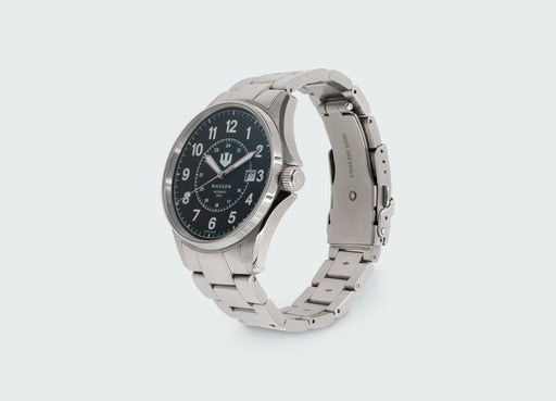 Automatic Field Watch - Micah 6:8 - BLACK DIAL