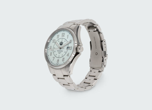 Automatic Field Watch - Micah 6:8 - WHITE DIAL